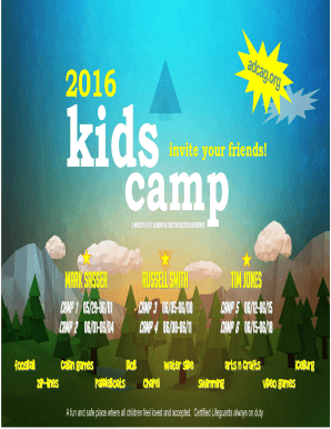 Poster pdf - 2016 Kids Camp Poster - Alabama District Council of the - adcag