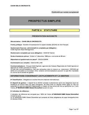 PROSPECTUS SIMPLIFIE - fortuneofr