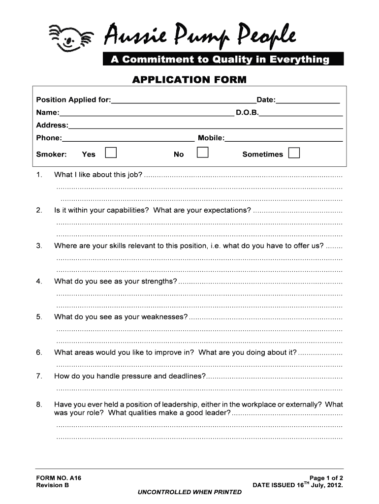 Form preview