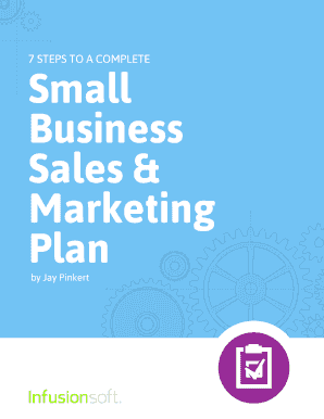 Marketing plan sample for small business - 7 STEPS TO A COMPLETE Small Business Sales amp Marketing Plan