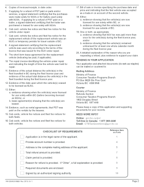 Sales call hotel - To claim a refund of PST for any other reason, you must use the appropriate refund application form