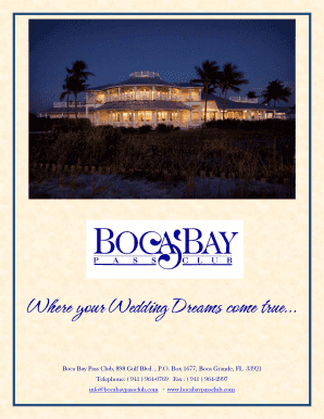 Where your Wedding Dreams come true - Boca Bay