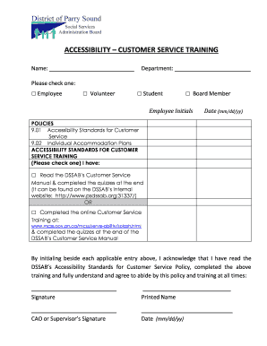 ACCESSIBILITY CUSTOMER SERVICE TRAINING - psdssaborg31337