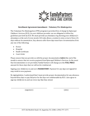 8 Printable contract amendment clause sample Forms and ...