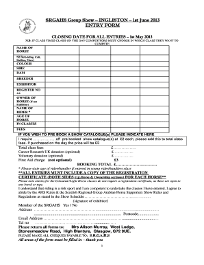 Printable easter egg templates - SRGAHS Group Show INGLISTON 1st June 2013 ENTRY FORM CLOSING DATE FOR ALL ENTRIES 1st May 2013 N - srgahs co