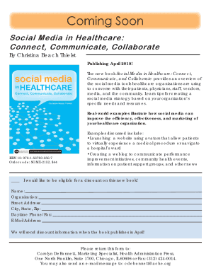 Social Media in Healthcare Connect Communicate Collaborate