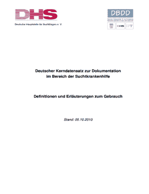 Immigration support letter - Manual zum deutschen Kerndatensatz - deutschen Suchthilfestatistik - suchthilfestatistik