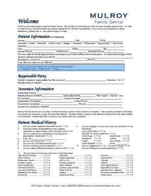 General Consent Form - mulroyfamilydentalcom