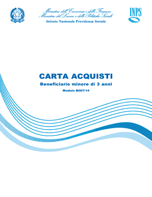 Carta acquisti - Ministero dell'Economia e delle Finanze - caffalsomiele altervista