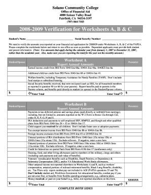 Resume sample pdf - 0809 Verification of Wrkshts ABCdoc - solano