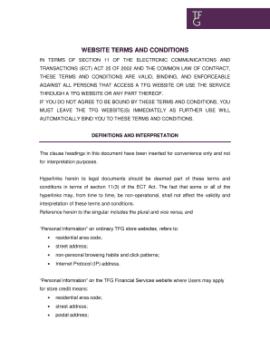 WEBSITE TERMS AND CONDITIONS - Sterns Jewellery - sterns co