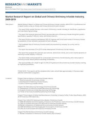 Market Research Report on Global and Chinese Antimony trioxide ...