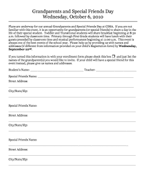 Grandparents Day info formdoc - cdsa