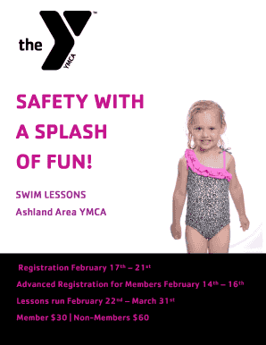 Registration February 17th 21st - ashlandareaymca