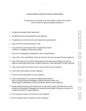 Warwick Owners Corp. Sales Application Kaled Management Corp.. Warwick Owners Corp. Sales Application Kaled Management Corp.