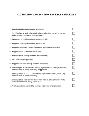 Real estate mou format - Alteration Agreement - jackson heights real estate listings