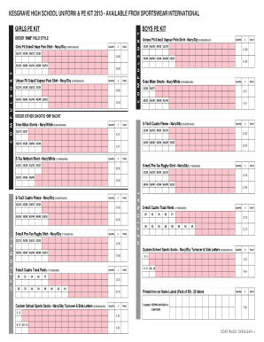 Joyce theater seating chart - Kesgrave High 2013 Order Form - kesgrave suffolk sch