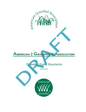 AGA Grassfed Dairy Standards-DRAFT 06-4-2015-1 - American ... - americangrassfed