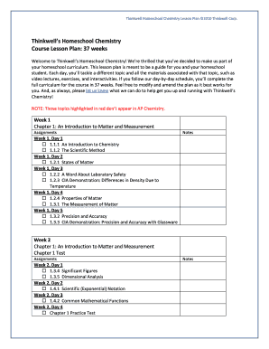 homeschool education plan template nevada