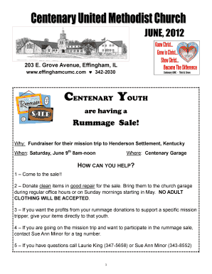 11 June News - Centenary United Methodist Church