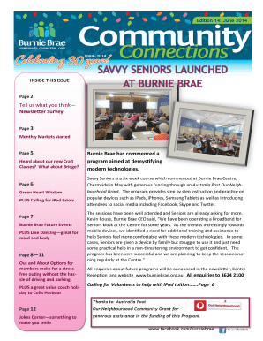 INSIDE THIS ISSUE 2 - Burnie Brae - burniebrae org