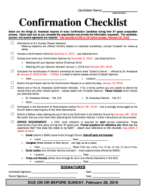 Confirmation Packet - St Anastasia Roman Catholic Church - stanastasia