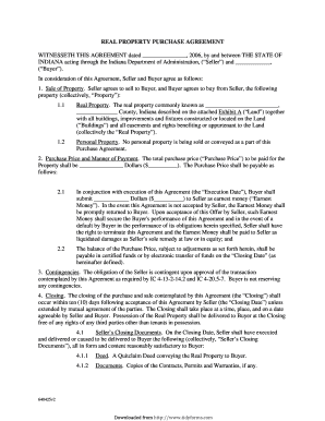 REAL PROPERTY PURCHASE AGREEMENT bb - TidyForms