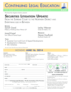 60 day notice apartment - Securities litigation update - The Bar Association of San Francisco - content sfbar