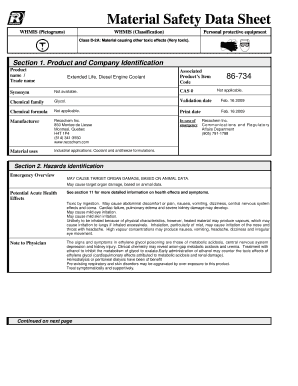 Coordinator synonym - Diesel Extended Life Coolant