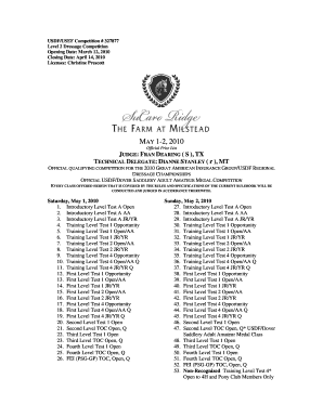 USDFUSEF Competition # 327877