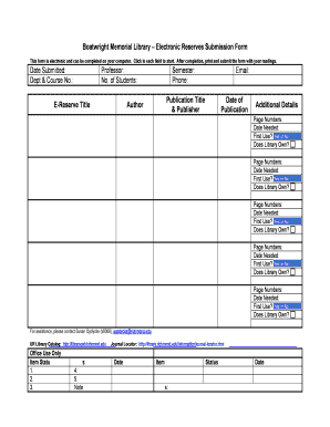 Form preview