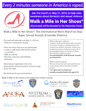 Vehicle service log book pdf - Walk a Mile in Her Shoes- Sponsorship Information Packet