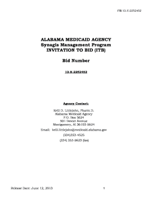 Al Medicaid Synagis Itb - Fill Online, Printable, Fillable ...