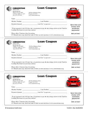 Loan Coupon