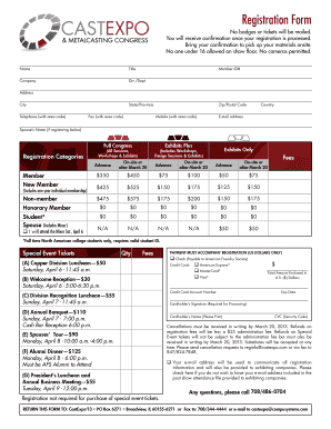 CastExpo Registration Form