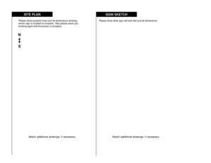 On-Premises Sign Permit Application