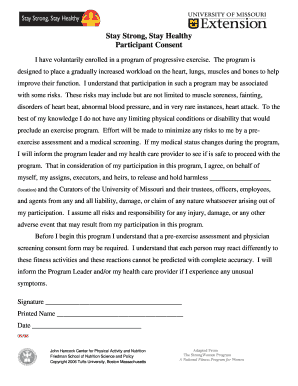 Participant Consent Form