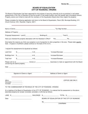Virginia Real Estate Assessment Application