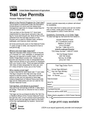 Trail Use Permit Application