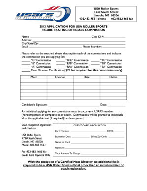 Hockey score sheet pdf - 2013 APPLICATION FOR USA ROLLER SPORTS ... - Usars.info