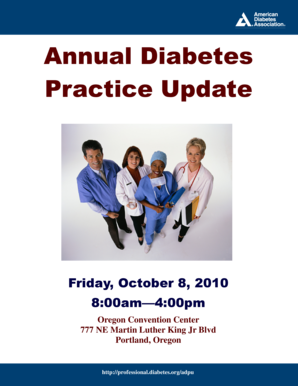 Oregon Draft ADPU Brochure 10.pub - American Diabetes Association - professional diabetes