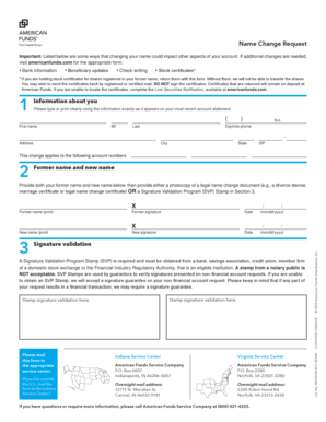 Name Change Request Form