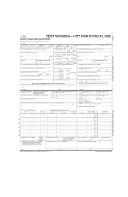 Health Insurance Claim Form