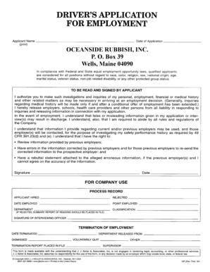 Pre-Employment Verification of Testing Results