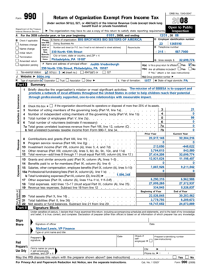 Form 990 Return of Organization Exempt From Income Tax