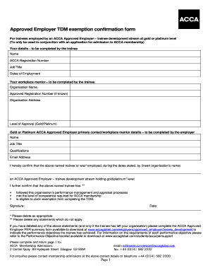 Employers Confirmation Form Fill And Sign Printable Template Online
