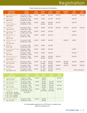 Tennessee Society of CPAs Event Registration Form