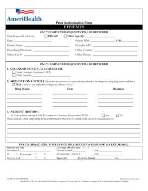 Prior Authorization Form