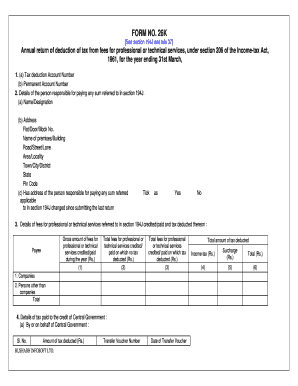 Form 26K Annual Return