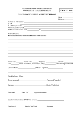 Andhra Pradesh VAT 301B Form